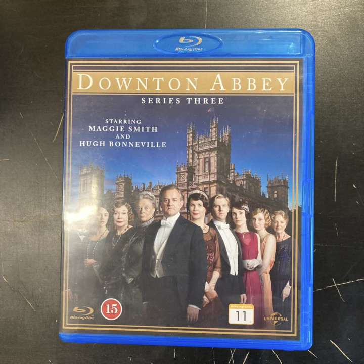 Downton Abbey - Kausi 3 Blu-ray (M-/M-) -tv-sarja-